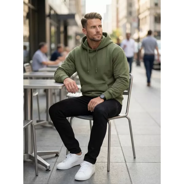  Pánska mikina ALTISPORT NoPrint NP/ALM024 KHAKI 