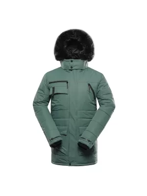 Pánska bunda ALPINE PRO WERD MJCD681 zelená