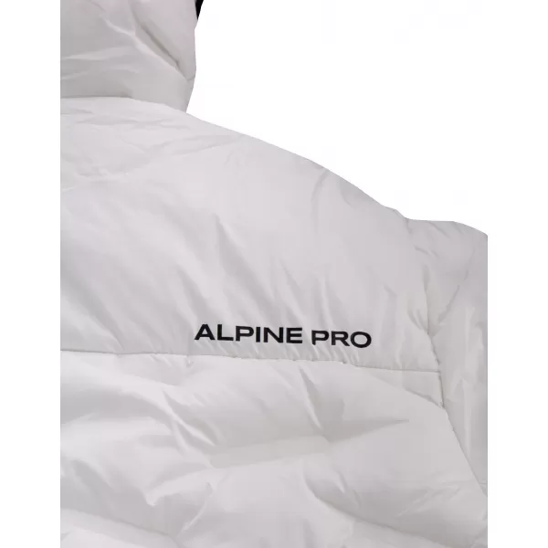  Pánska bunda ALPINE PRO MARED MJCD712 BIELA 