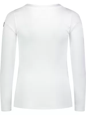 Dámske bavlnené tričko NORDBLANC SWEDEN NBFLT8144 biela