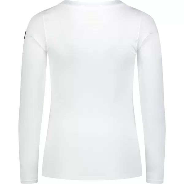  Dámske bavlnené tričko NORDBLANC SWEDEN NBFLT8144 biela 