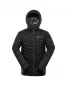 Pánska obojstranná bunda hi-therm ALPINE PRO EROM MJCD628 ČIERNA