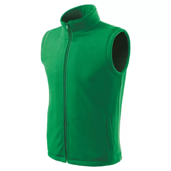  Fleecová unisex vesta ALTISPORT NoPrint NP/ALU815 STREDNE ZELENÁ 