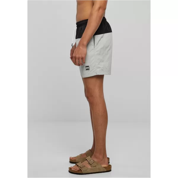  Pánske šortky URBAN CLASSICS TB1026 Light Asfalt/Black 