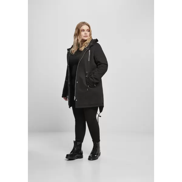  Dámska bunda URBAN CLASSICS TB1370 čierna 