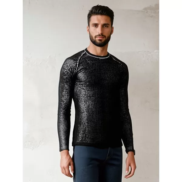  Pánsky sveter DSTREET wx2311 VIACFAREBNÝ 