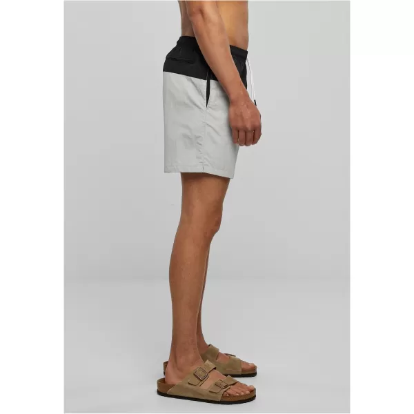  Pánske šortky URBAN CLASSICS TB1026 Light Asfalt/Black 