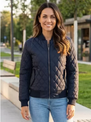 Dámska mestská klasika TB806 Navy bunda