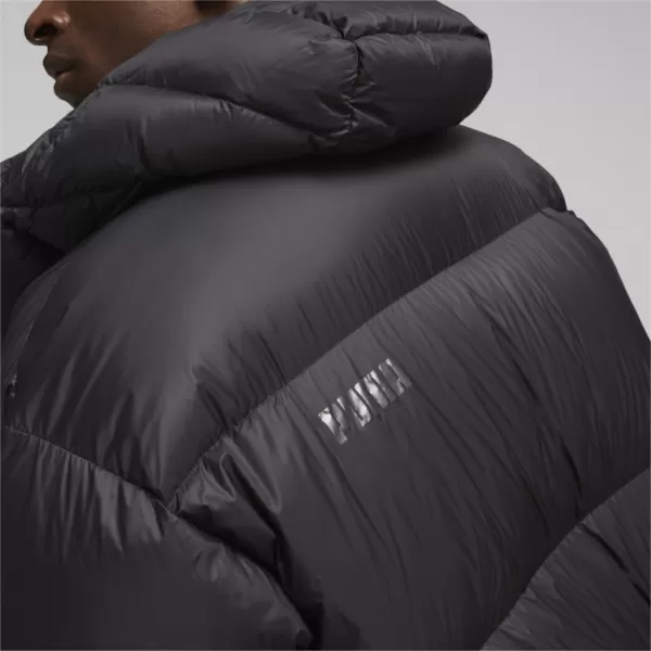  Pánska bunda PUMA HOODED ULTRA DOWN PUFFER JACKET čierna 