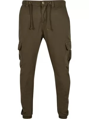 Pánske nohavice mestské klasiky TB1268 Olive