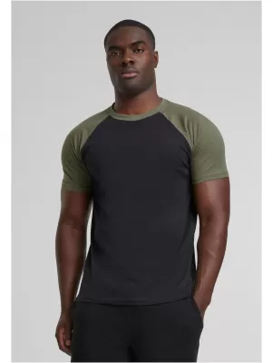 Pánska t -shirt URBAN CLASSICS TB639 Black/Olive
