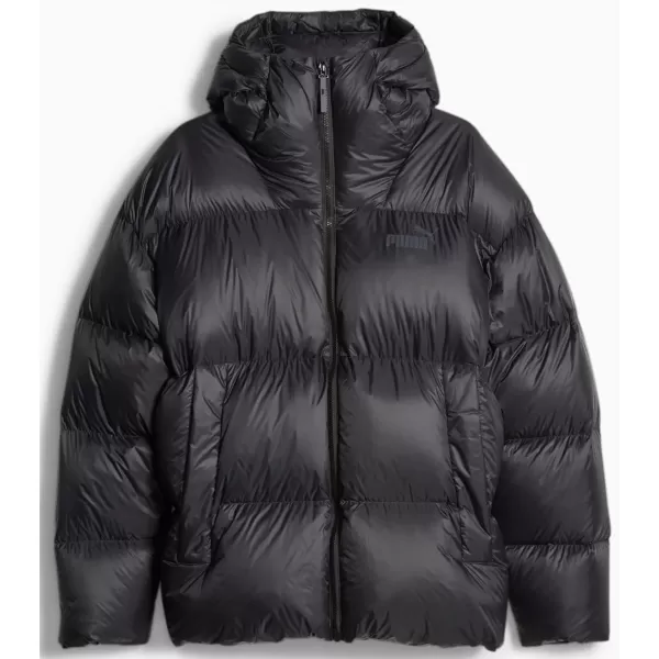 Pánska bunda PUMA HOODED ULTRA DOWN PUFFER JACKET čierna 