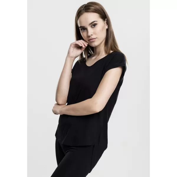  Dámska t -shirt URBAN CLASSICS TB1186 čierna 