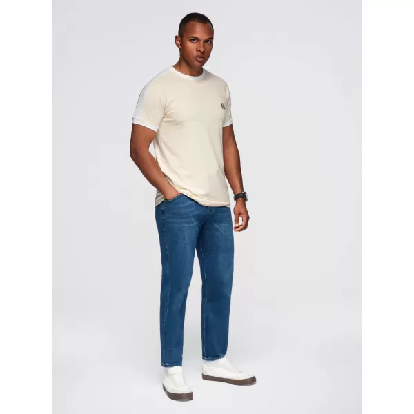  Pánsky t -shirt OMBRE s1632 krém 