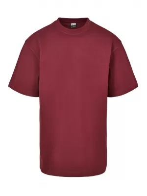 Pánske T -shirt URBAN CLASSICS TB006 Červené víno