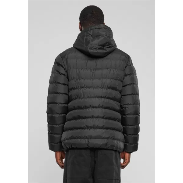  Pánska bunda URBAN CLASSICS TB863 BLKWHTBLK 