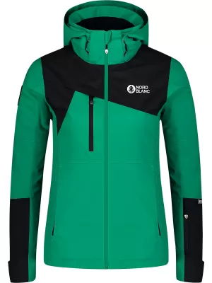 Dámska lyžiarska bunda NORDBLANC FROZEN NBWJL8125 zelená