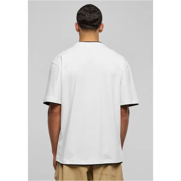  Pánska t -shirt URBAN CLASSICS TB029a White/Black 
