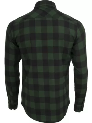 Pánska košeľa URBAN CLASSICS TB297 Čierna/les