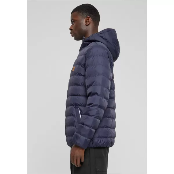  Pánska bunda URBAN CLASSICS TB863 NAVY/WHITE/NAVY 