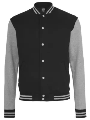 Pánska bunda URBAN CLASSICS TB207 Čierna/šedá