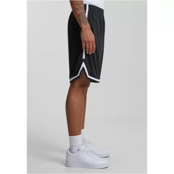 Pánske šortky URBAN CLASSICS TB243 Čierna/čierna/biela 
