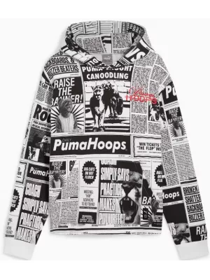 Pánska mikina PUMA MEDIA DAY HOODIE čierna