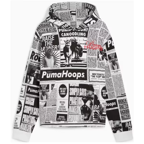  Pánska mikina PUMA MEDIA DAY HOODIE čierna 