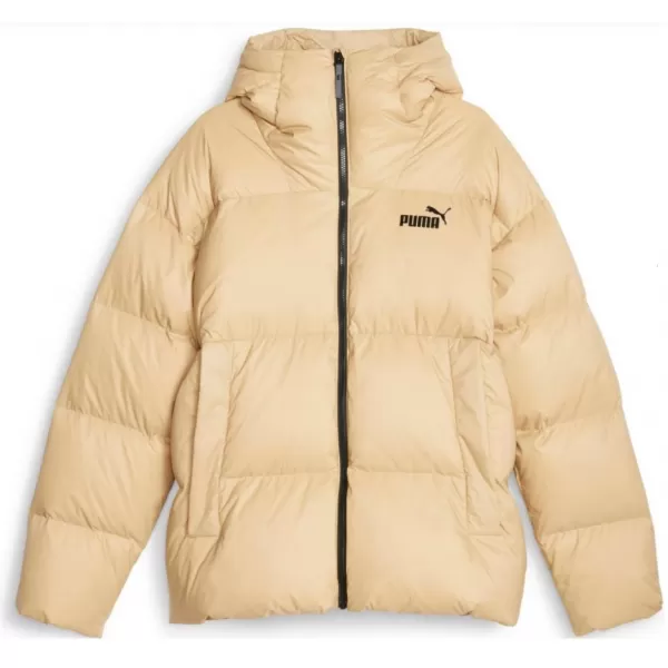  Pánska bunda PUMA HOODED ULTRA DOWN PUFFER JACKET BÉŽOVÁ 