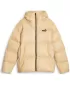 Pánska bunda PUMA HOODED ULTRA DOWN PUFFER JACKET BÉŽOVÁ