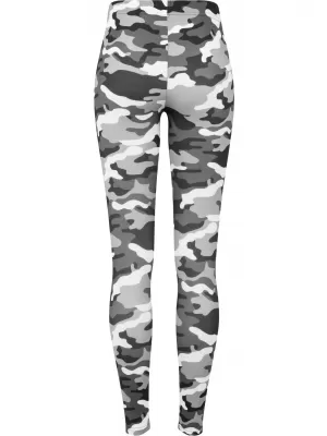 Dámske legíny URBAN CLASSICS TB1331 SNOW CAMO