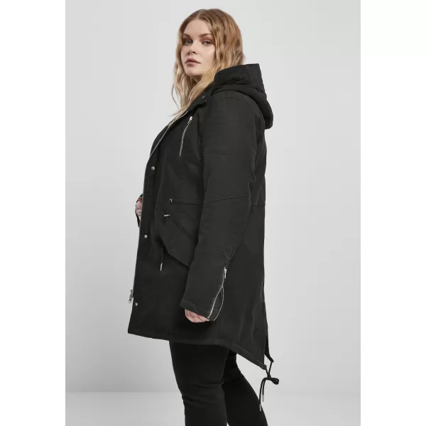  Dámska bunda URBAN CLASSICS TB1370 čierna 