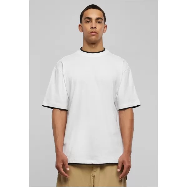  Pánska t -shirt URBAN CLASSICS TB029a White/Black 