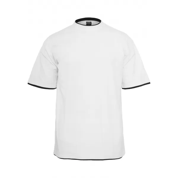  Pánska t -shirt URBAN CLASSICS TB029a White/Black 