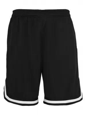 Pánske šortky URBAN CLASSICS TB243 Čierna/čierna/biela