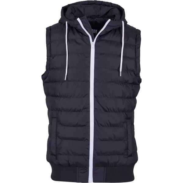  Pánska vesta URBAN CLASSICS TB510 Čierna/biela 