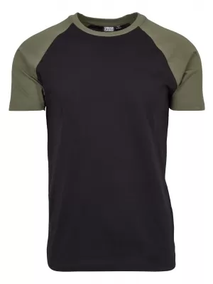Pánska t -shirt URBAN CLASSICS TB639 Black/Olive