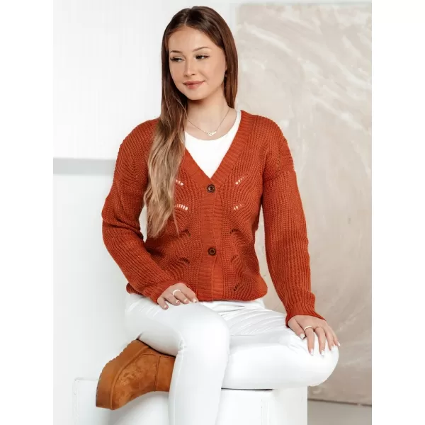  Dámsky sveter DSTREET KNITVIA KARAMEL 