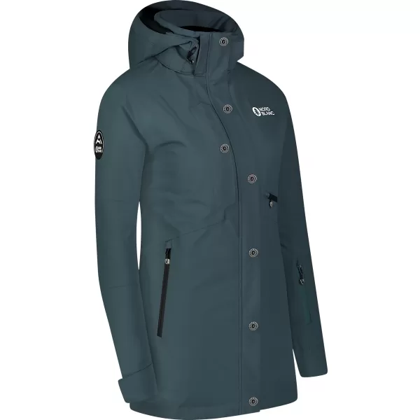  Dámska lyžiarska bunda NORDBLANC SLEDDING NBWJL8127 zelená 
