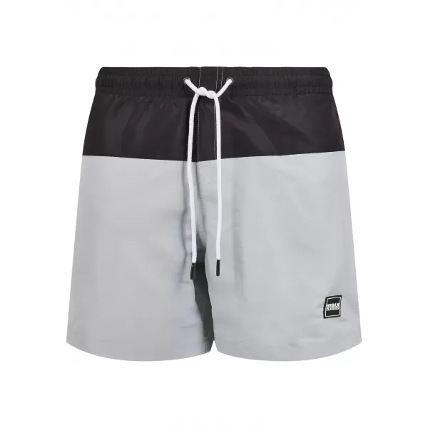  Pánske šortky URBAN CLASSICS TB1026 Light Asfalt/Black 