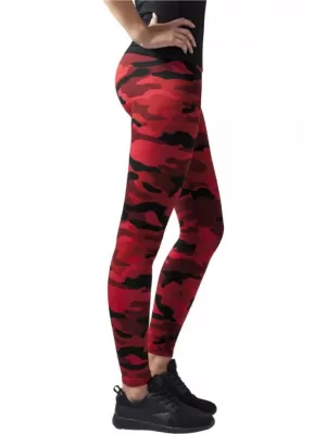 Legíny žien URBAN CLASSICS TB1331 Red Camo