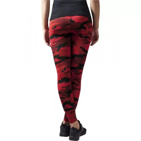  Legíny žien URBAN CLASSICS TB1331 Red Camo 