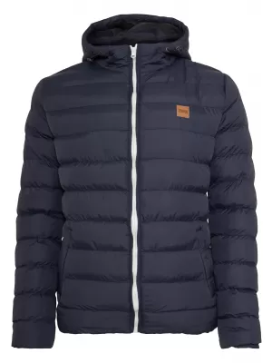 Pánska bunda URBAN CLASSICS TB863 NAVY/WHITE/NAVY