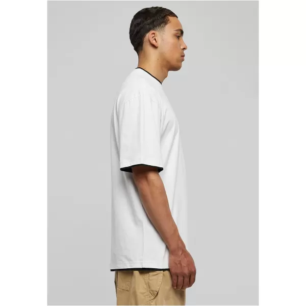 Pánska t -shirt URBAN CLASSICS TB029a White/Black 