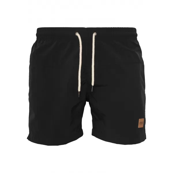  Pánske šortky URBAN CLASSICS TB1026 Čierna/čierna 