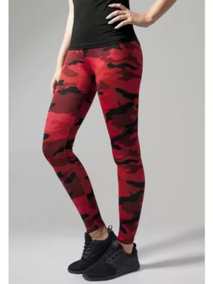 Legíny žien URBAN CLASSICS TB1331 Red Camo