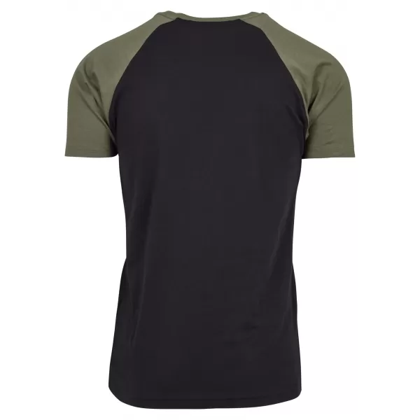  Pánska t -shirt URBAN CLASSICS TB639 Black/Olive 