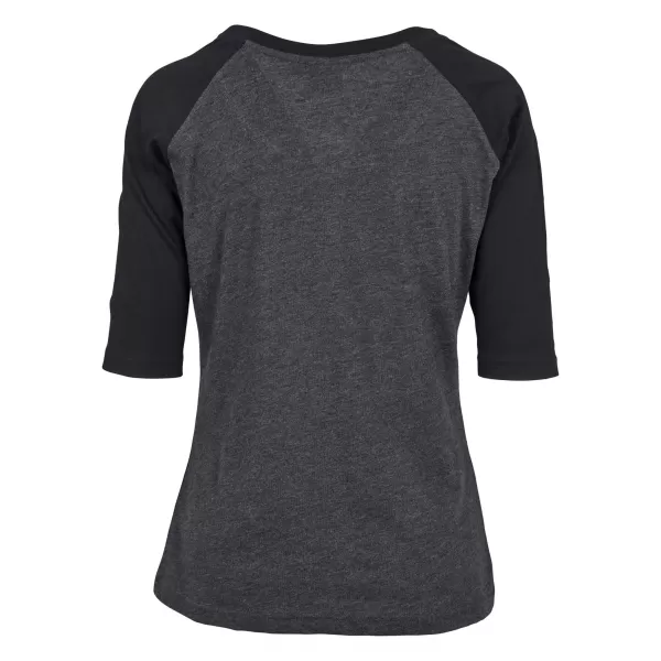  Dámska T -shirt URBAN CLASSICS TB733 uhlie/čierna 