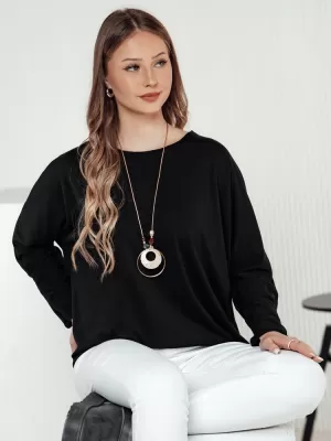 Dámska mikina DSTREET LOOSEFEMME ČIERNA