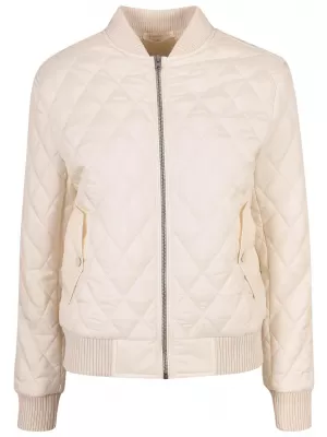 Dámska bunda URBAN CLASSICS TB806 biela/piesok
